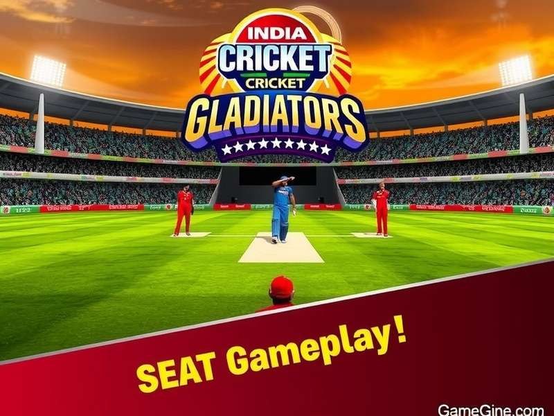 India ODI Cricket Gladiators Gameplay
